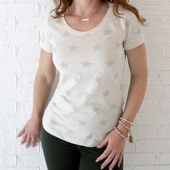 Code Five Ladies Red Star Tee Size Small - Picture 3 of 3